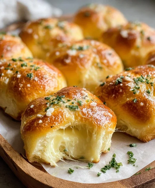 Korean Cream Cheese Garlic Buns