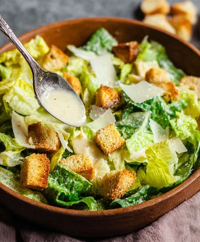 The Best Caesar Salad Dressing