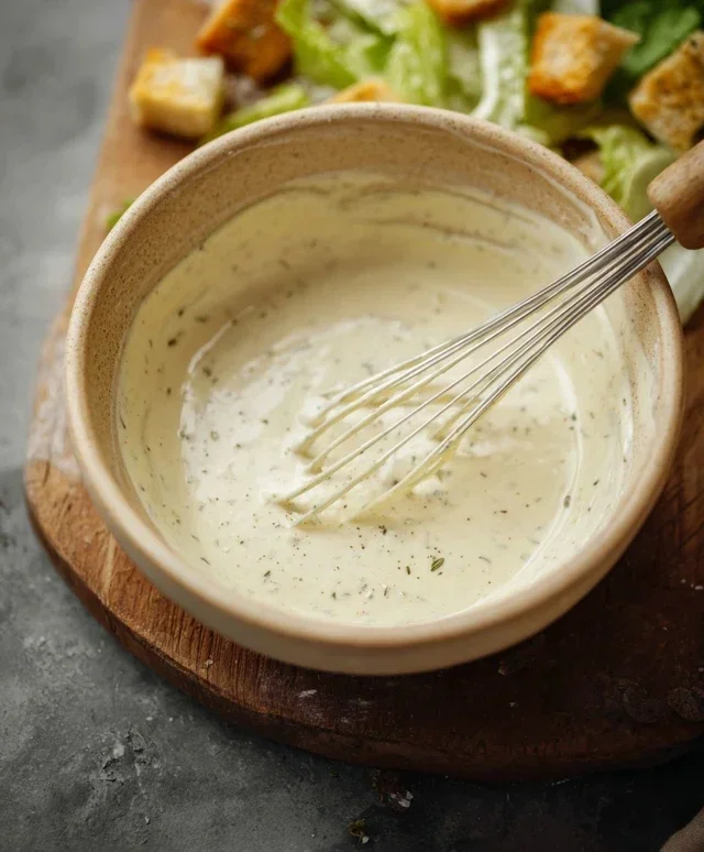 Homemade Caesar Salad Dressing