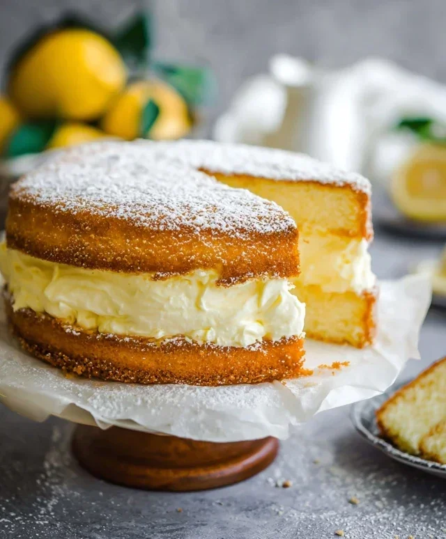 Top 1 Italian Lemon Cream Cake Irresistible