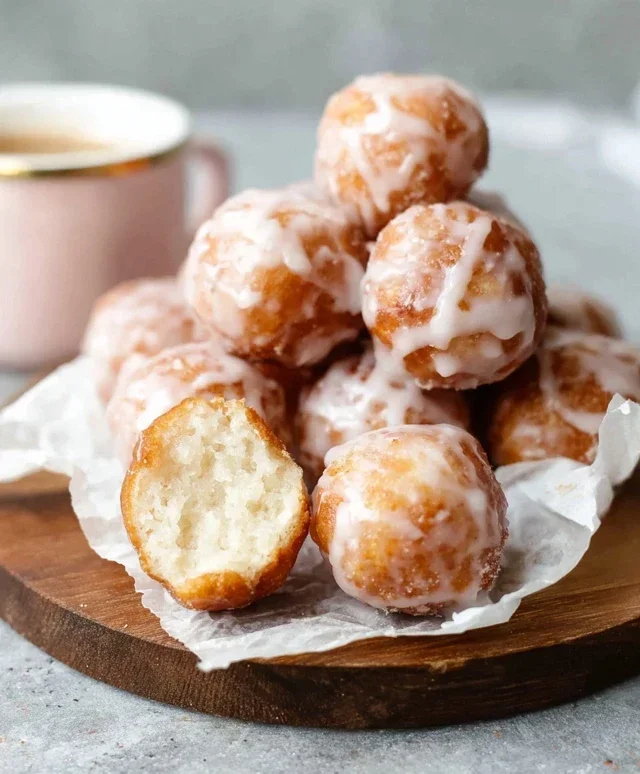 Easy Keto Glazed Donut Balls
