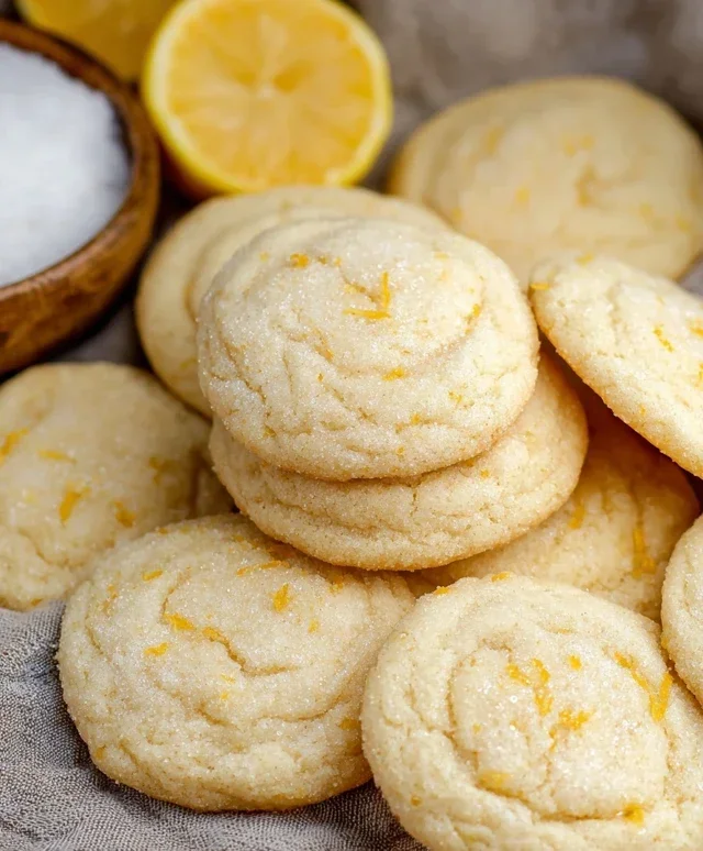 Soft & Chewy Lemon Cookies