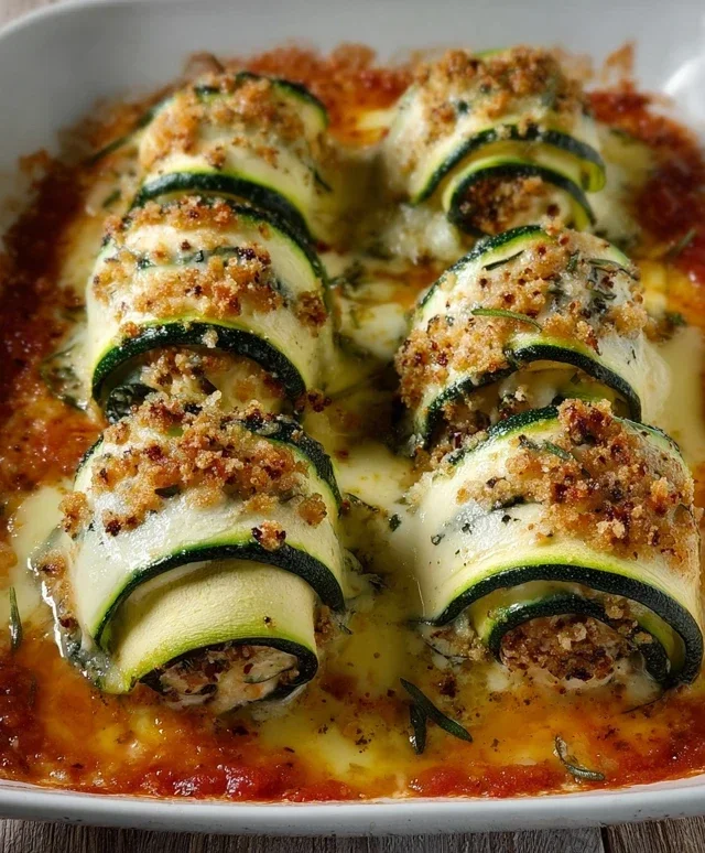 Vegan Zucchini Rollatini