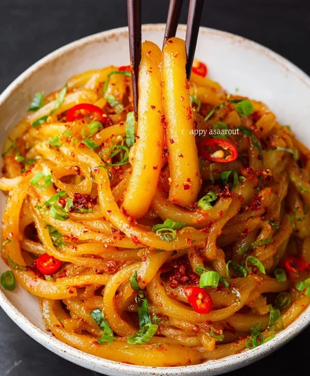 Spicy Potato Noodles