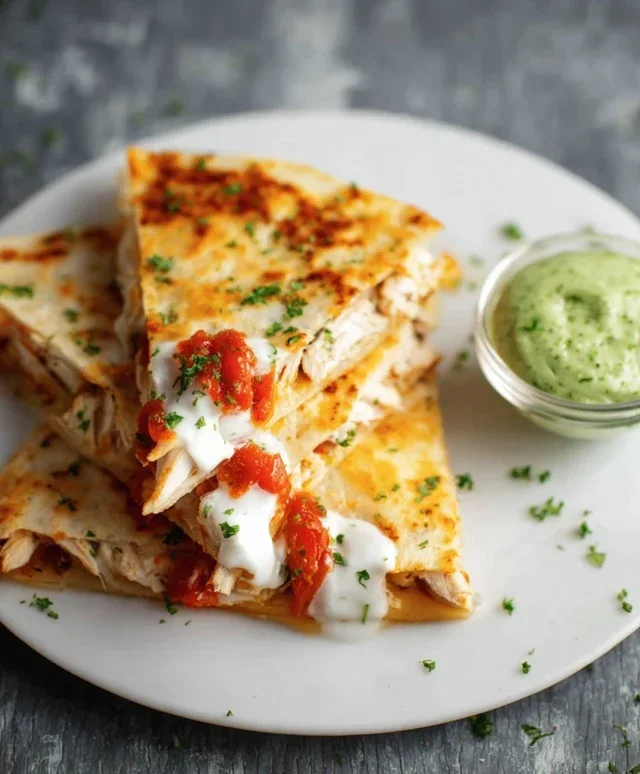 Keto Chicken Quesadilla
