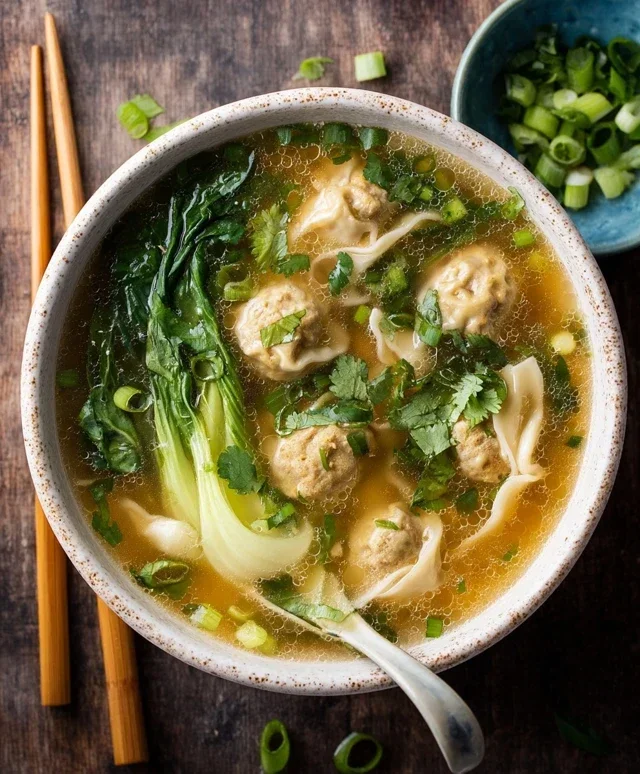 Naked Wonton Soup
