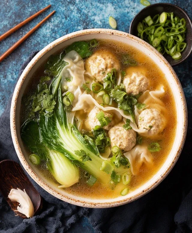 Naked Wonton Soup