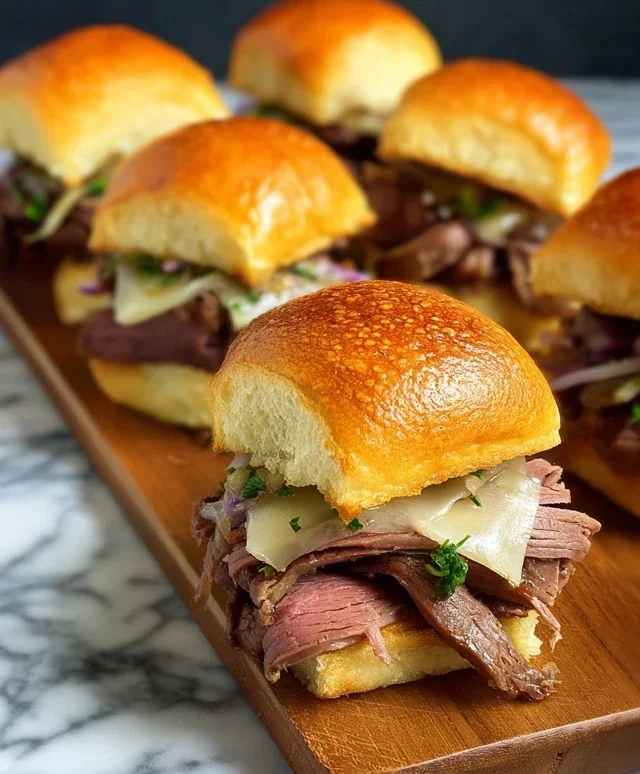 Roast Beef Sliders