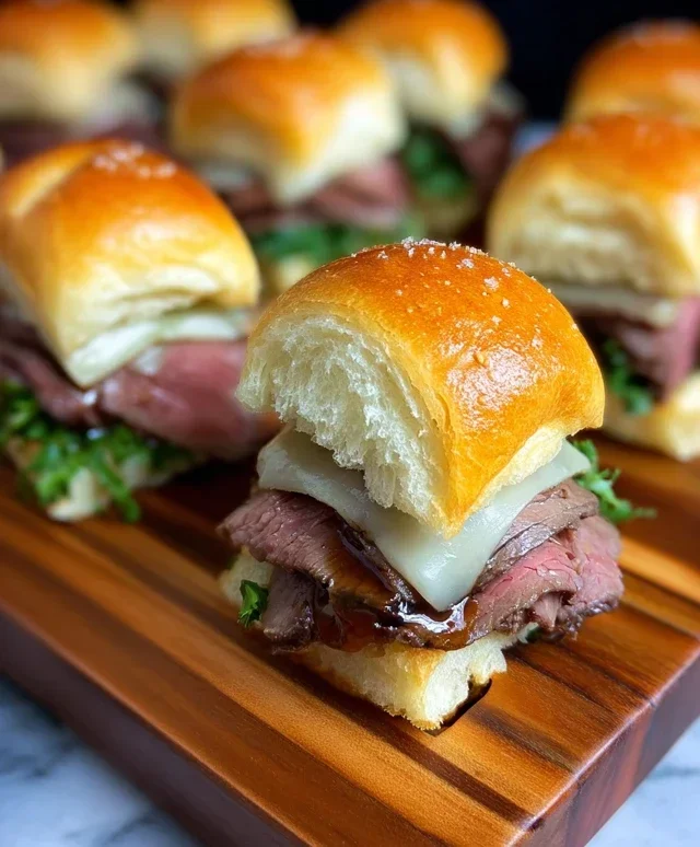 Roast Beef Sliders