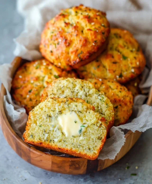 Garlic Butter Keto Bread