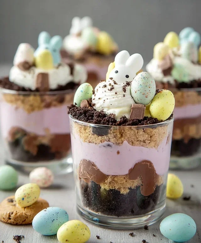 Easter Dirt Cups