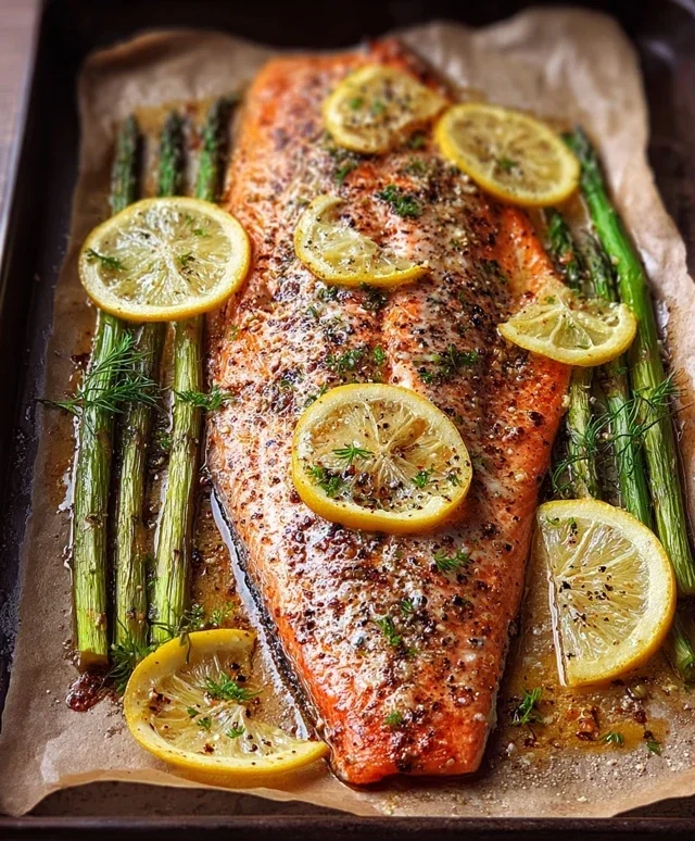 Baked Rainbow Trout with Lemon, Pepper, and Garlic