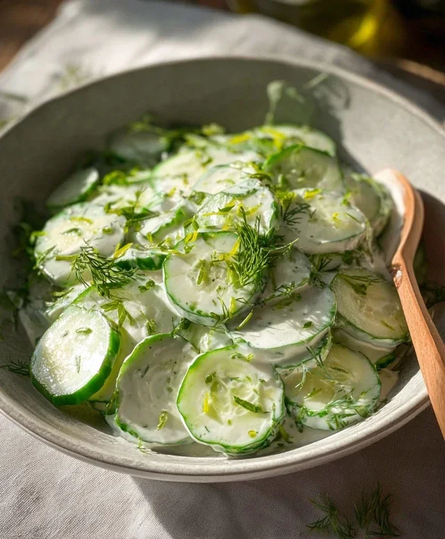 Polish Cucumber Salad
