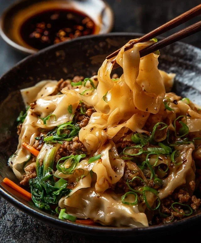 Potsticker Noodle Bowl