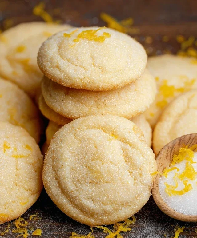 Soft & Chewy Lemon Cookies