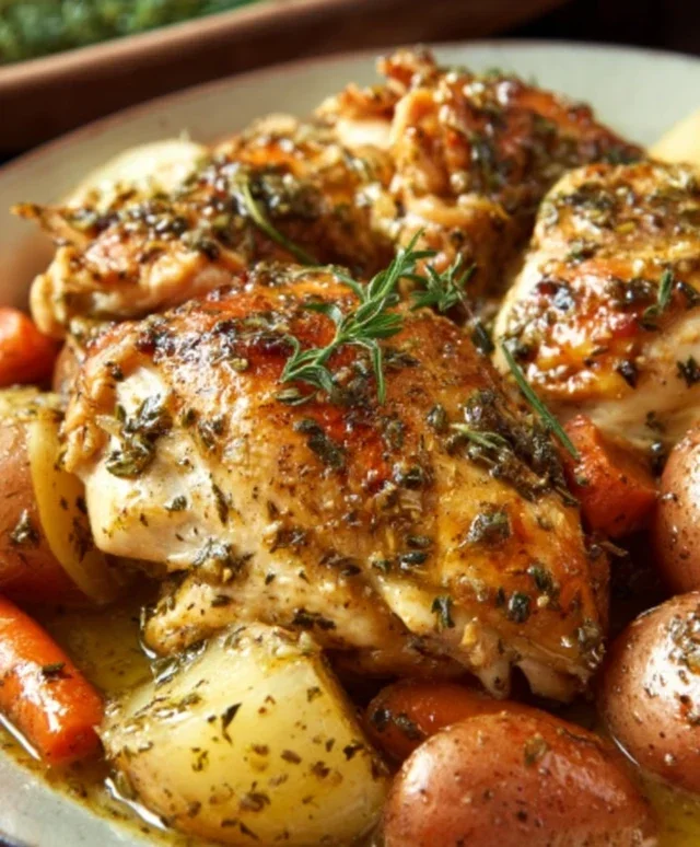 Garlic Butter Chicken Crockpot Recipe: 6-Hour Magic for Tender Bliss