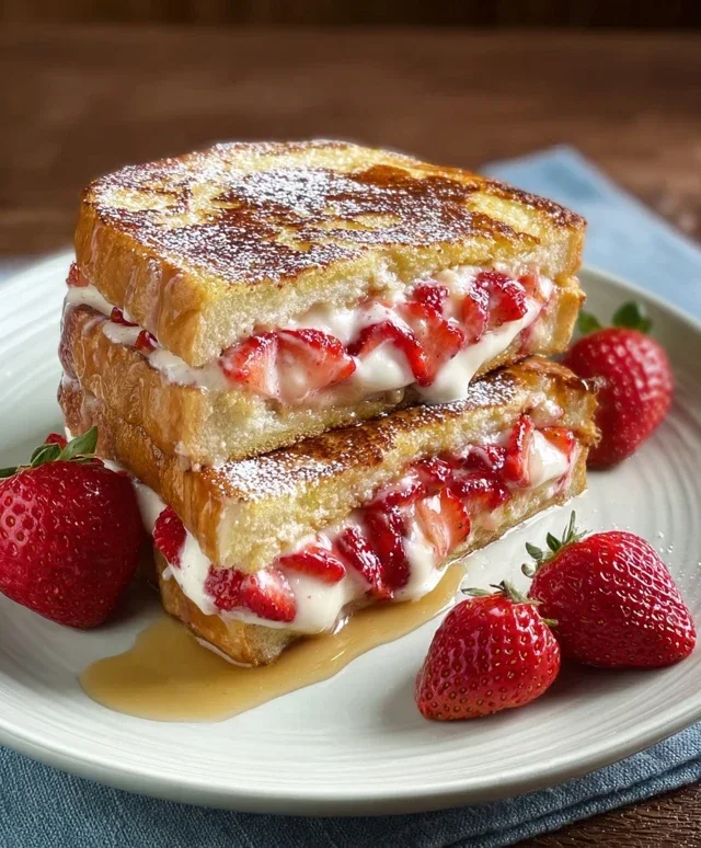 Strawberry Cheesecake French Toast