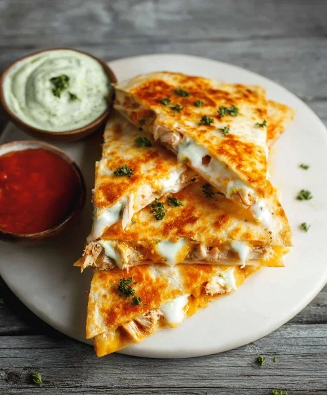 Keto Chicken Quesadilla
