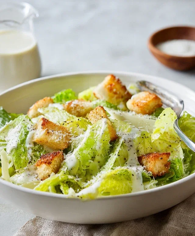 Homemade Caesar Salad Dressing