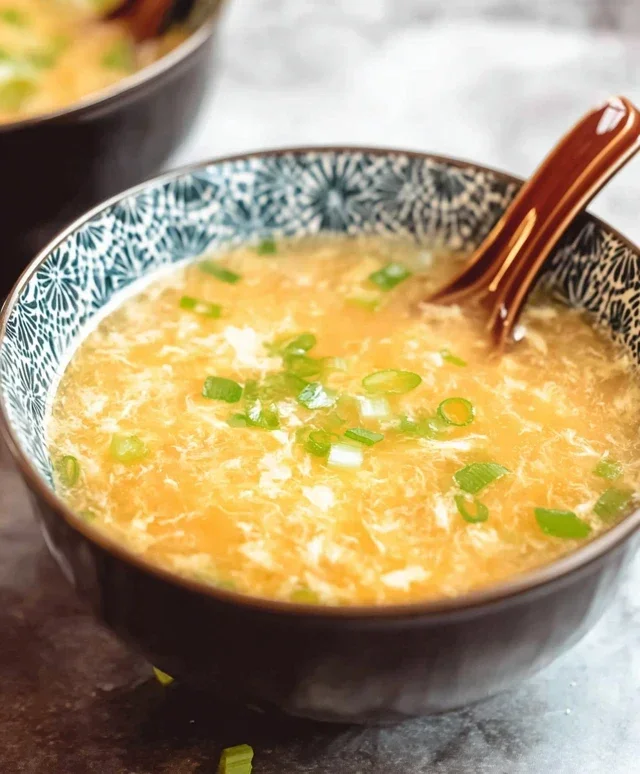 Homemade Egg Drop Soup (Keto & Gluten Free)