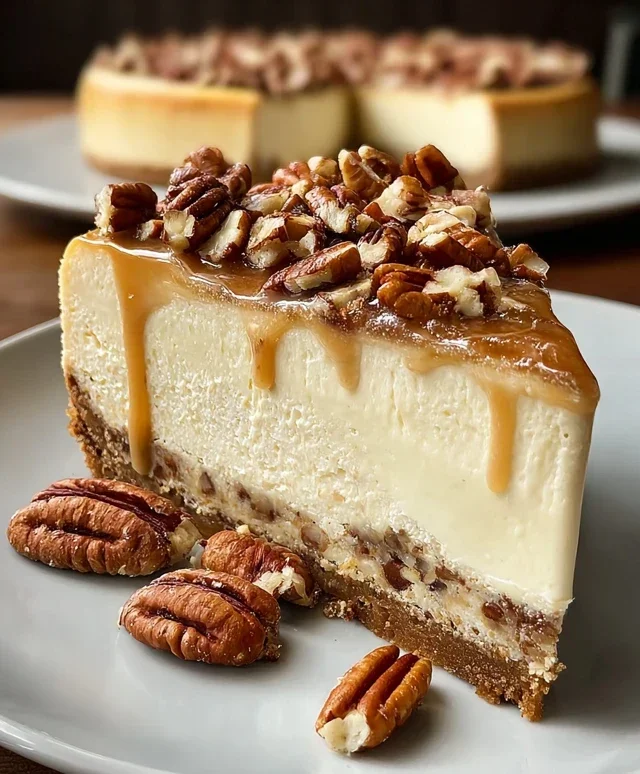 Butter Pecan Cheesecake