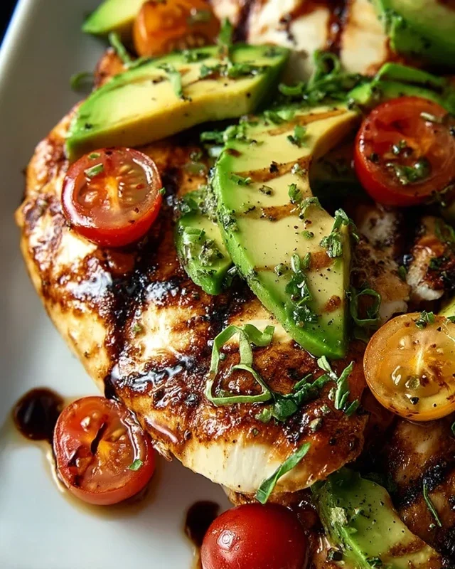 Grilled California Avocado Chicken Recipe