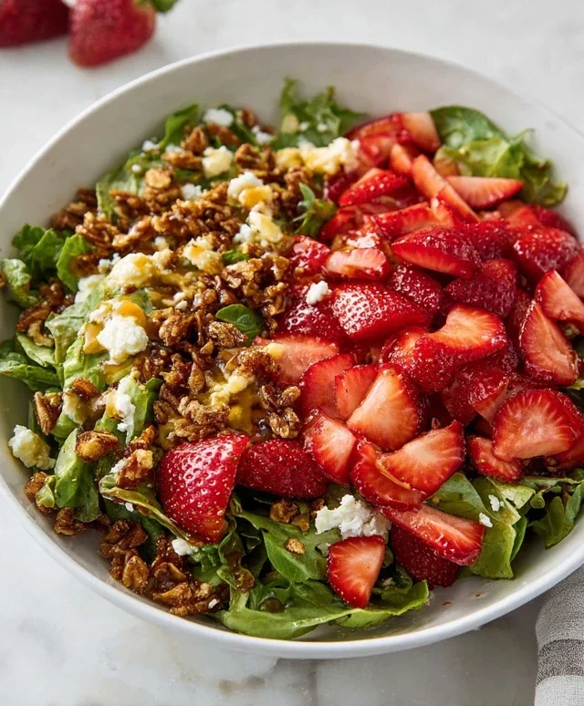 Strawberry Crunch Salad