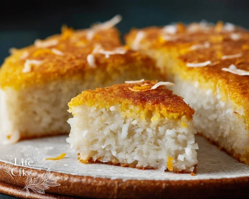 Sticky Coconut Cake