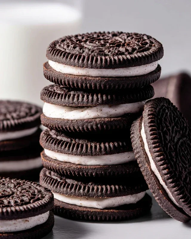 Homemade Oreo Cookies