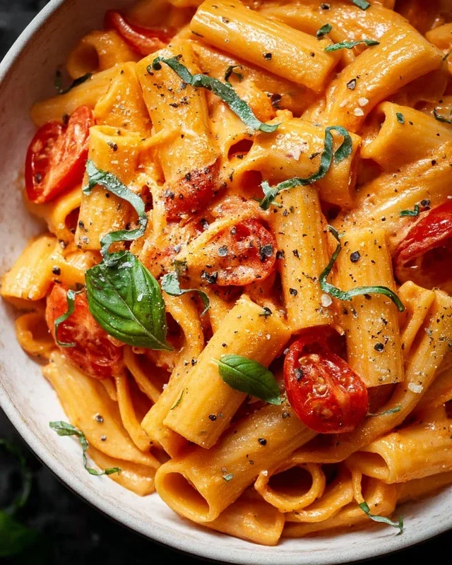 Easy One Pot Creamy Tomato Pasta
