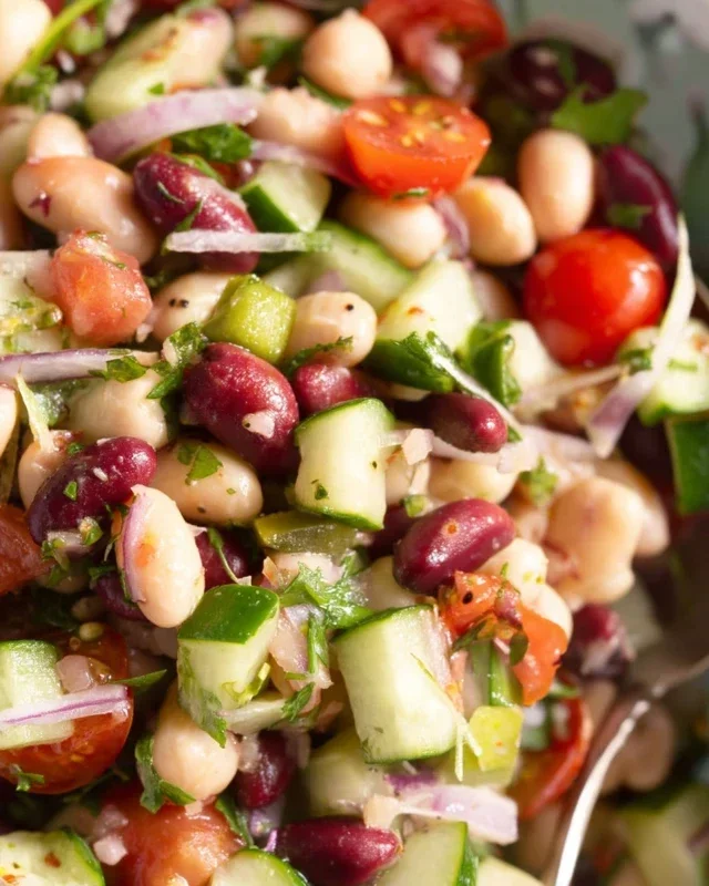 Mediterranean Bean Salad