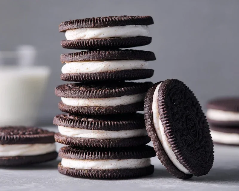 Homemade Oreo Cookies