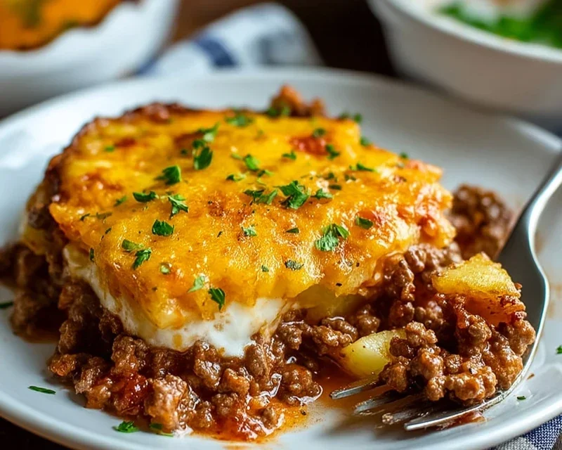 Hobo Casserole Ground Beef