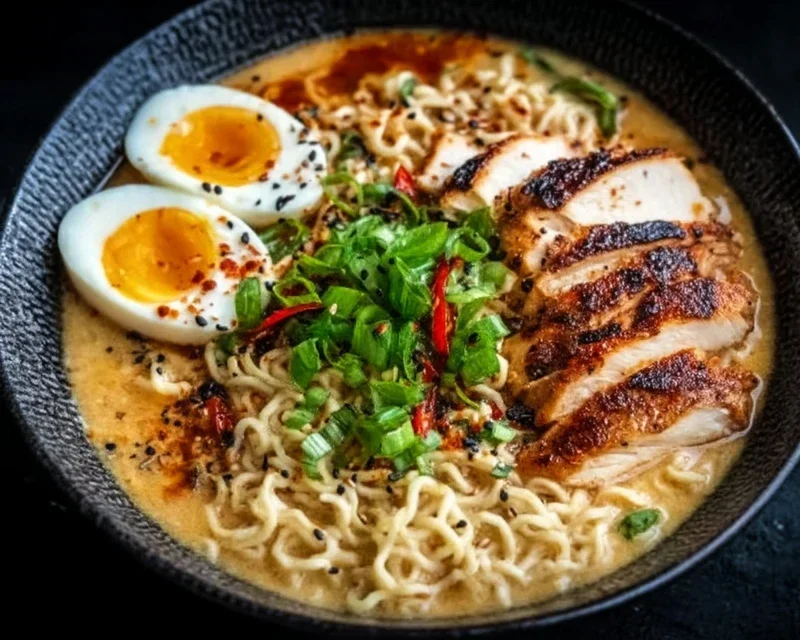 Creamy Garlic Chicken Ramen: An Incredible Ultimate Recipe