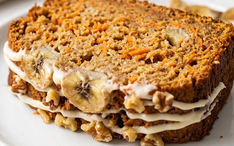 Carrot Cake Banana Bread
