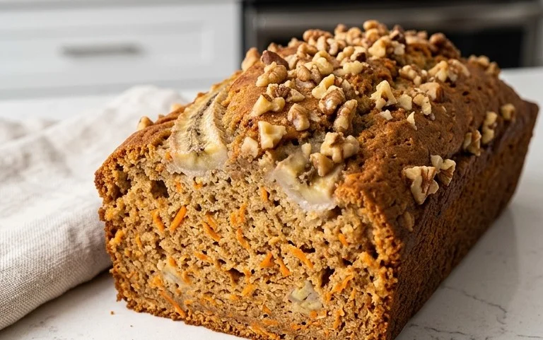 Carrot Cake Banana Bread