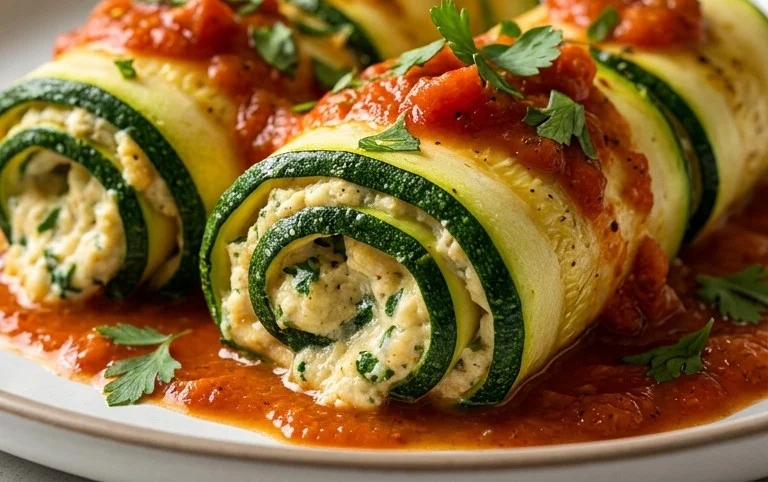 Vegan Zucchini Rollatini