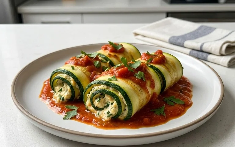 Vegan Zucchini Rollatini