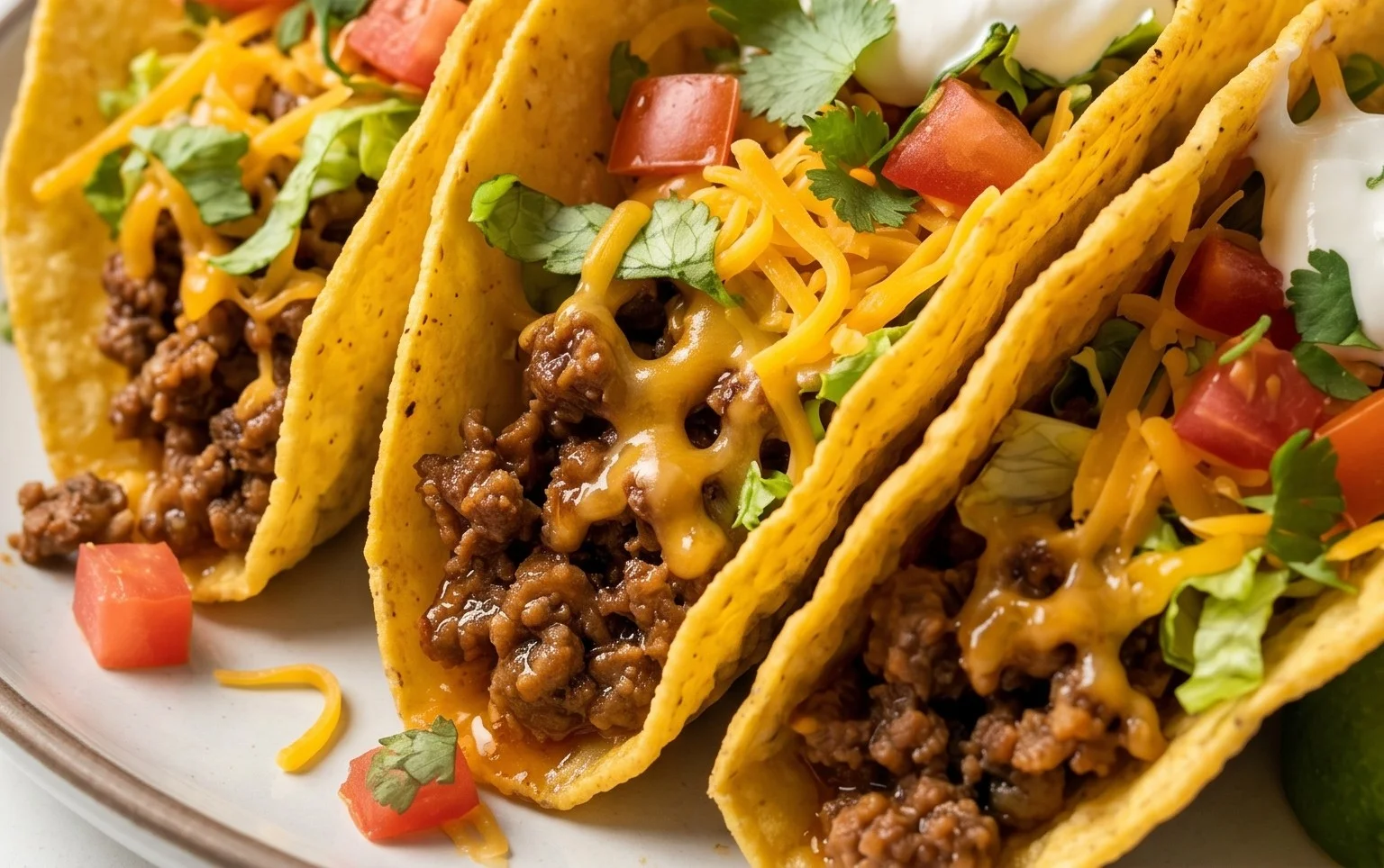 Crispy Ground Beef Tacos