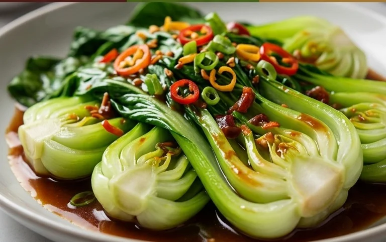 Bok Choy with Oyster Sauce