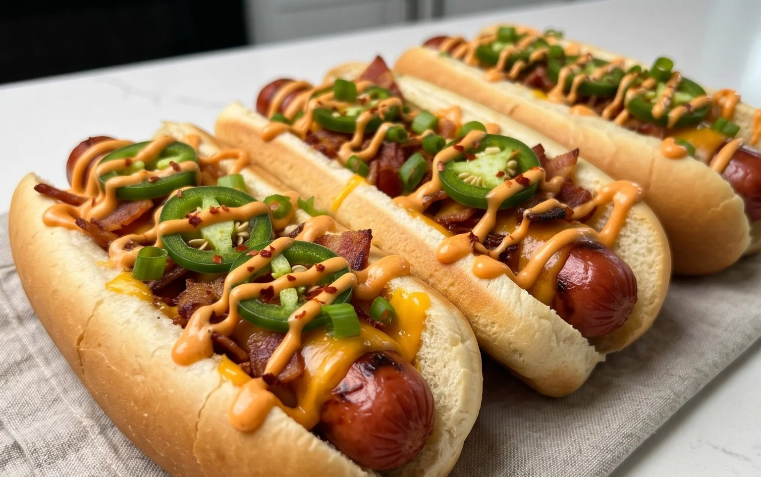 Flavorful Firecracker Hot Dogs