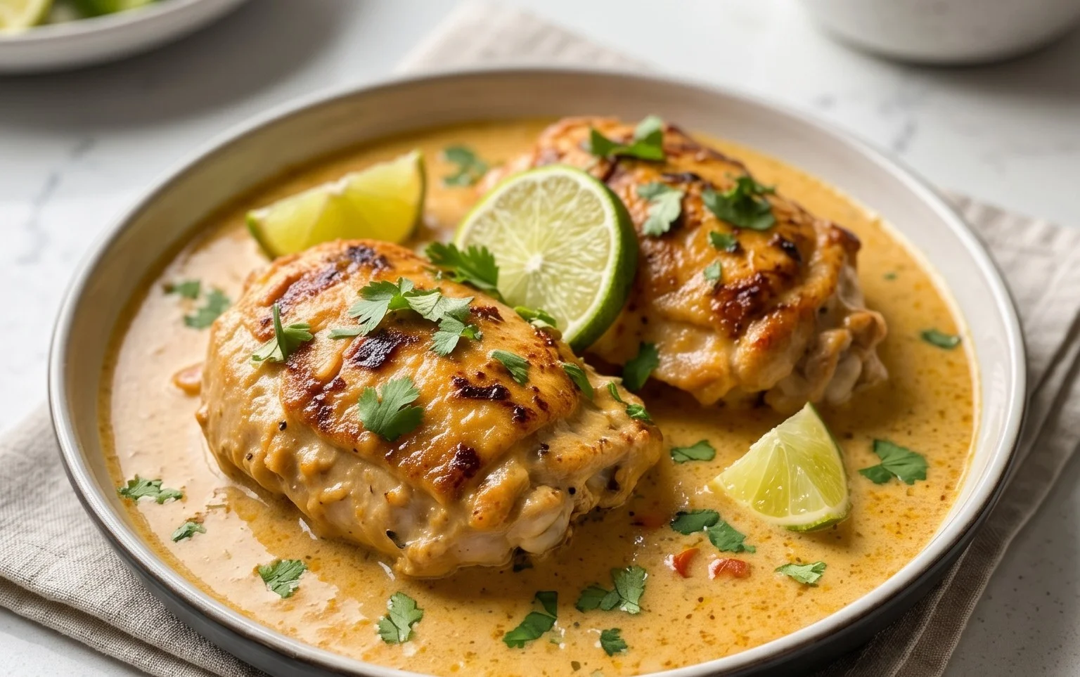 Creamy Coconut Lime Chicken