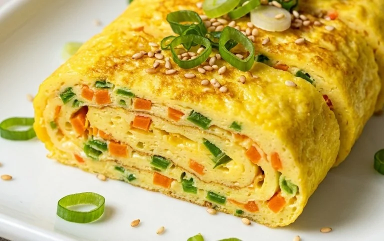 Gyeran Mari (Korean Rolled Omelette)