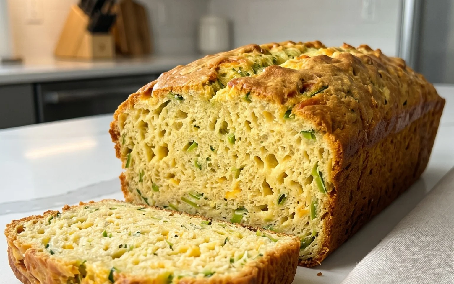 Zucchini Cheese Bread