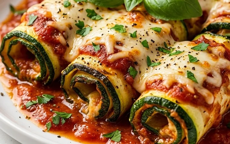Vegan Zucchini Rollatini