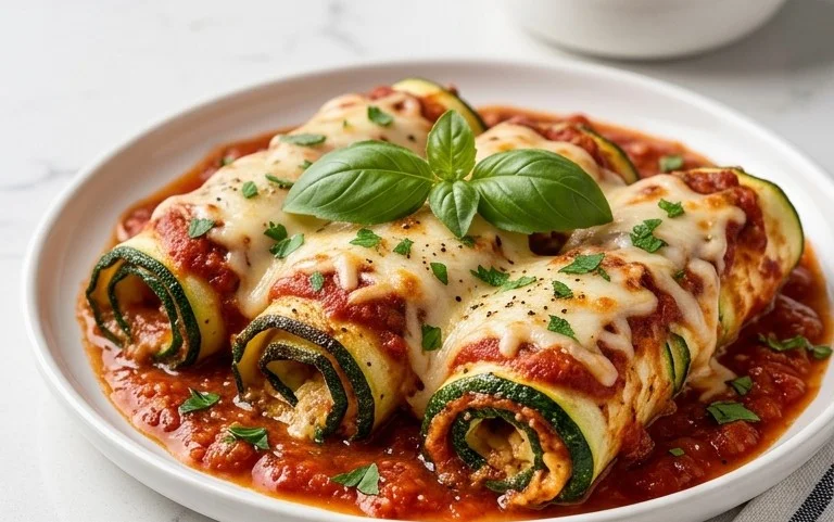 Vegan Zucchini Rollatini