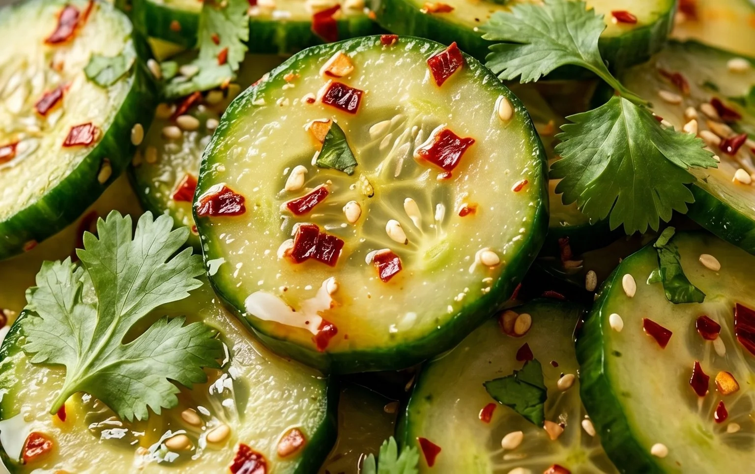Spicy Asian Cucumber Salad