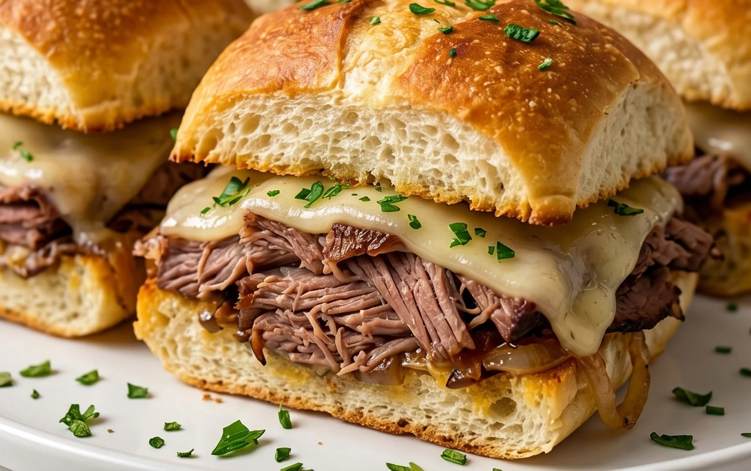 French Dip Squares