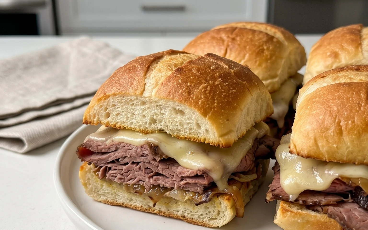 French Dip Squares