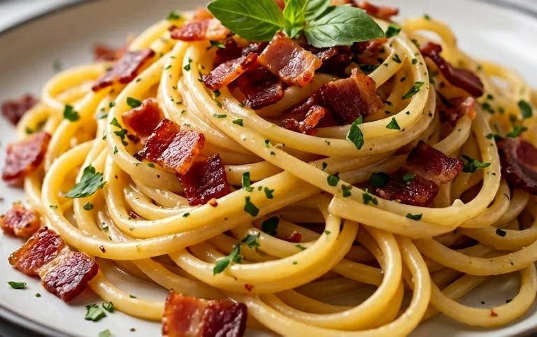 Beef Bacon Pasta